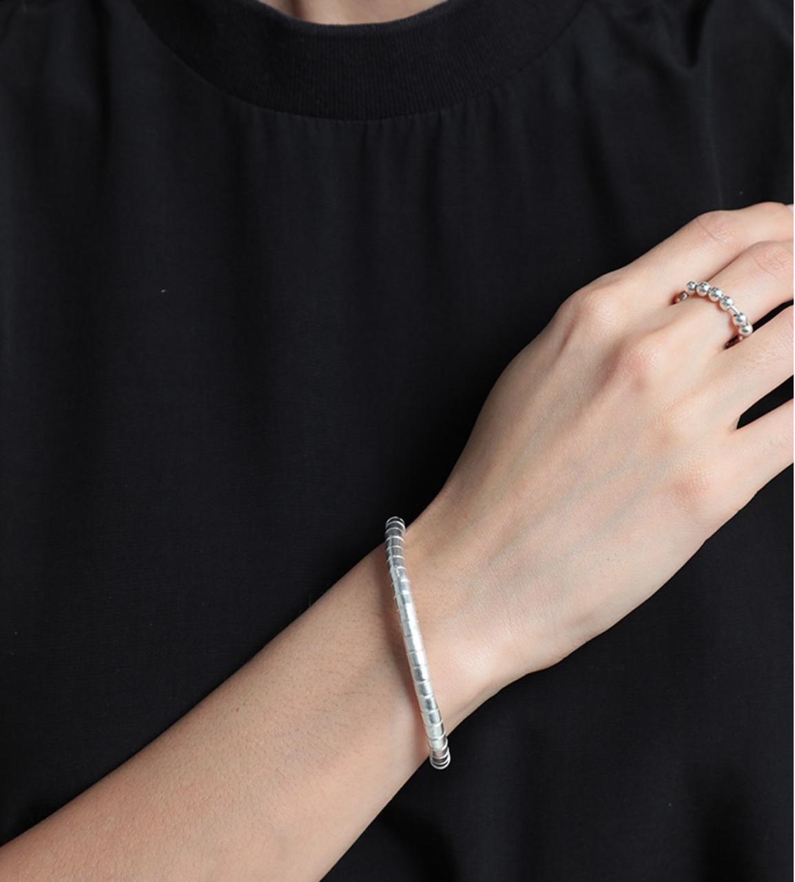 Pulsera Barrera Plata