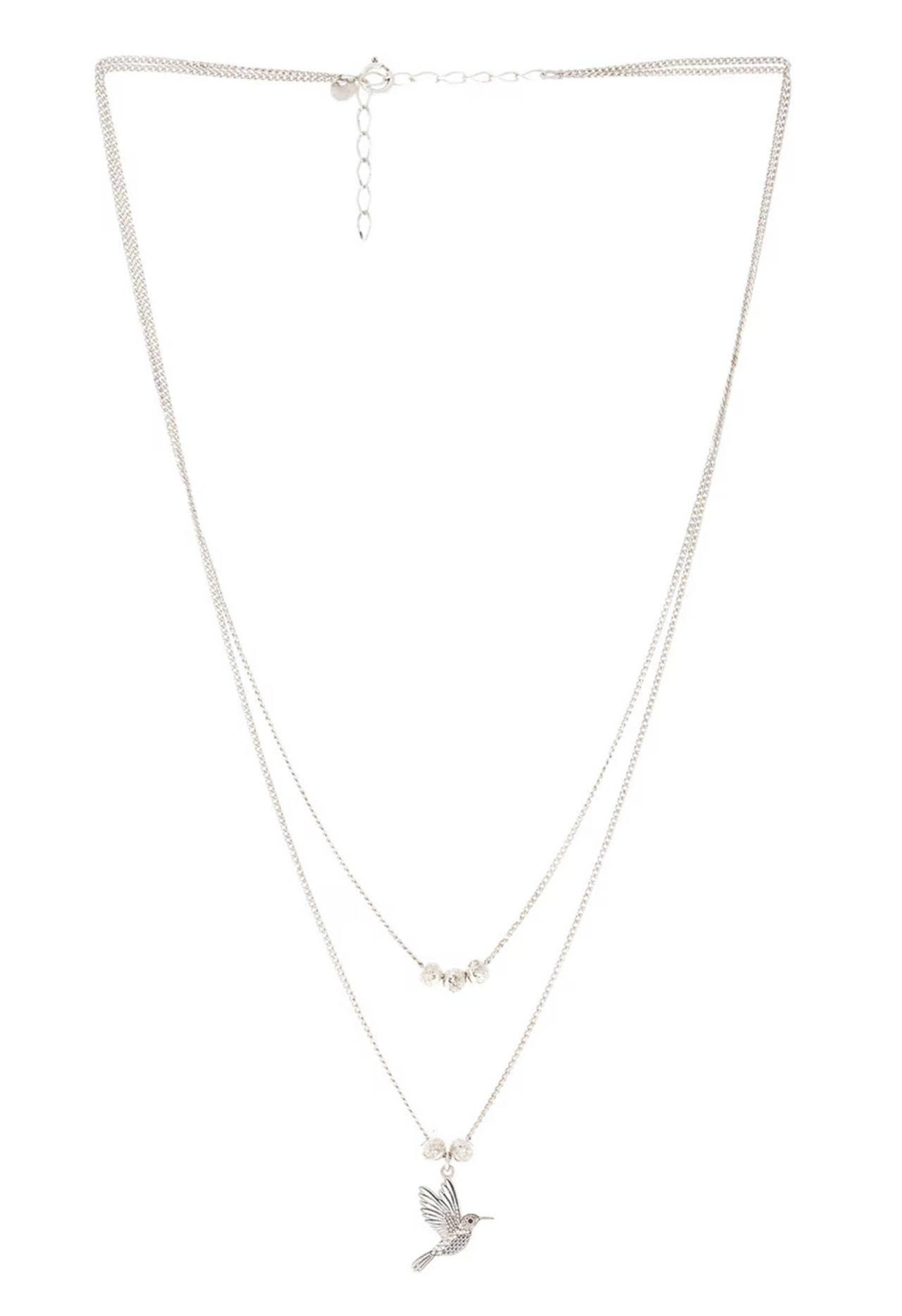 Collar Colibri Doble Cadena