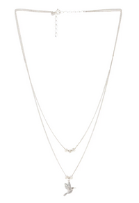 Thumbnail for Collar Colibri Doble Cadena