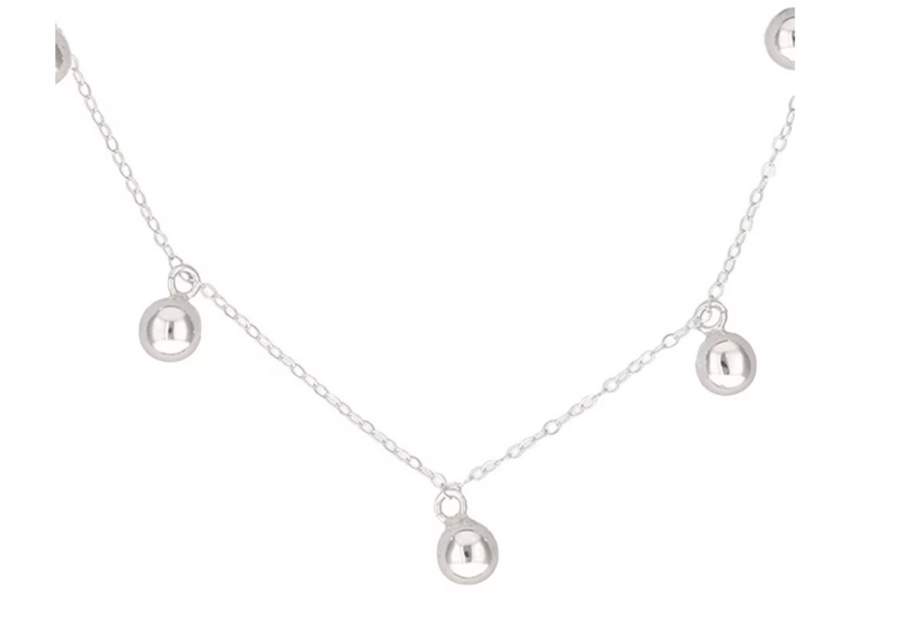 Collar Bolas Liso