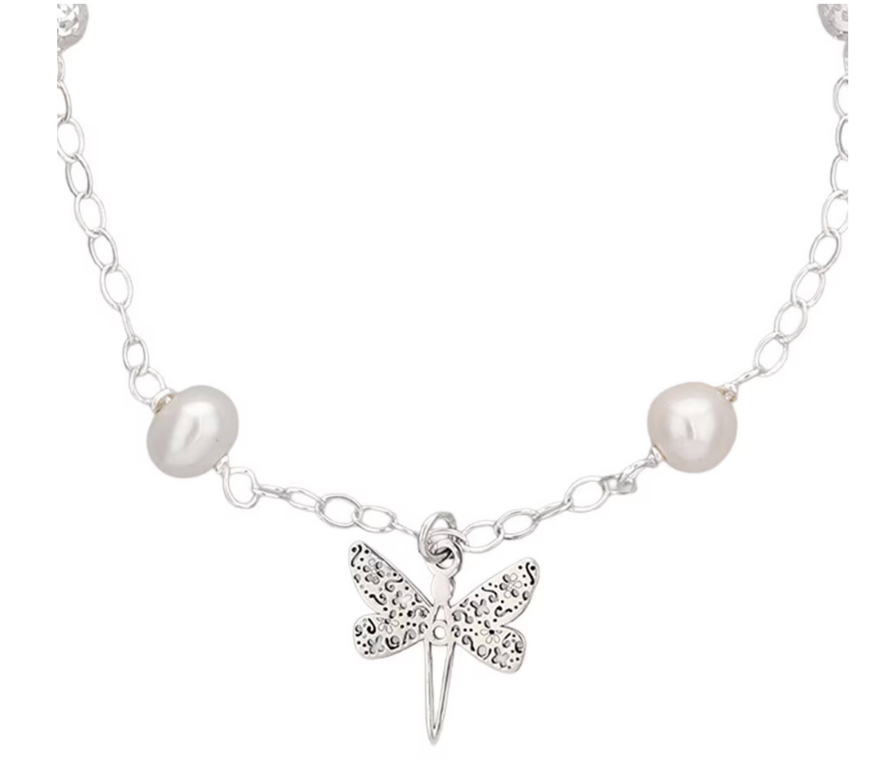 Pulsera Libelula c/perla