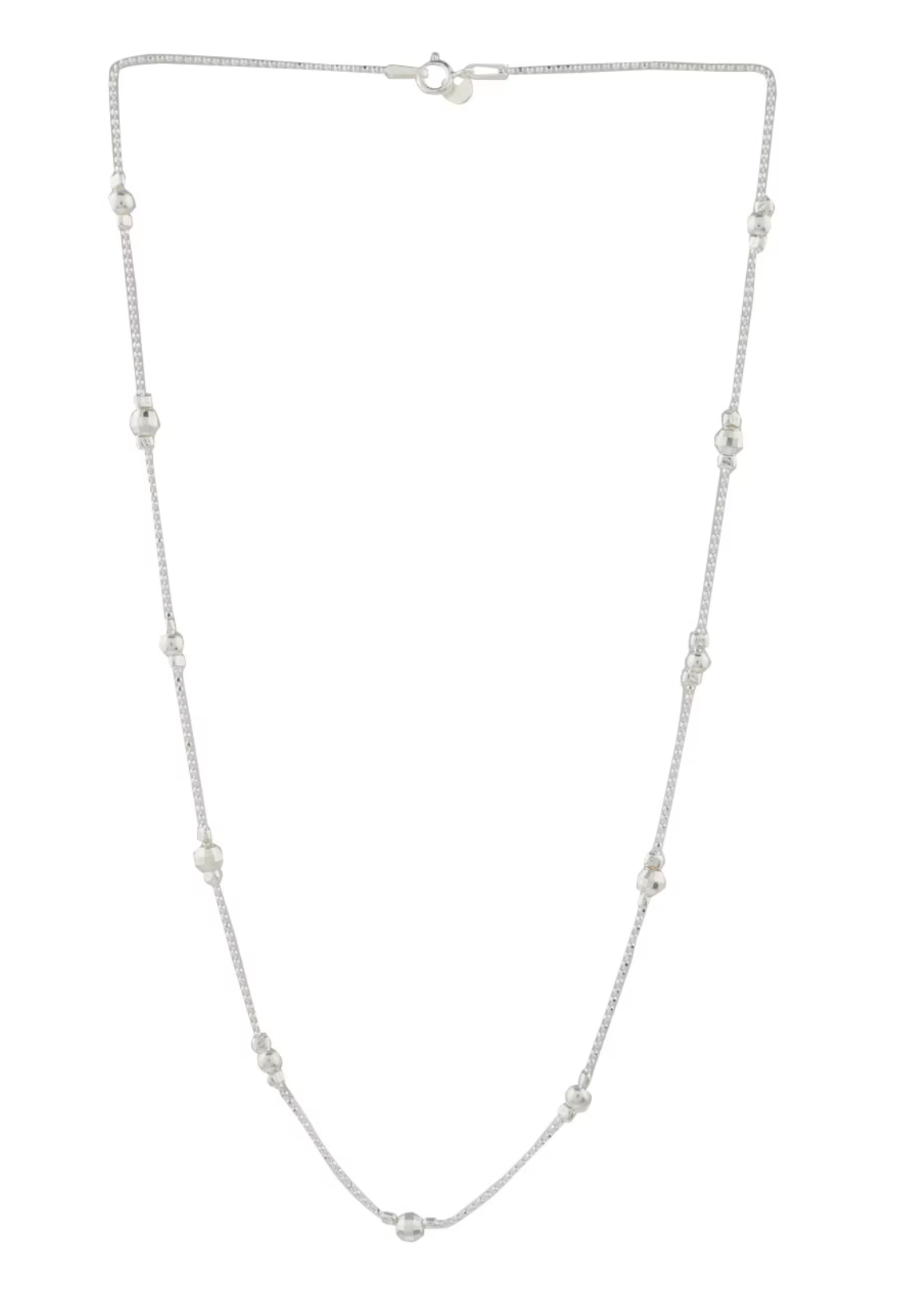 Set collar y aretes esferas texturizadas de plata